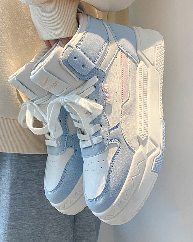 Vintage High Top Sneakers for Women - Y2K Summer, 90s Grunge, Retro Hip Hop Fashion