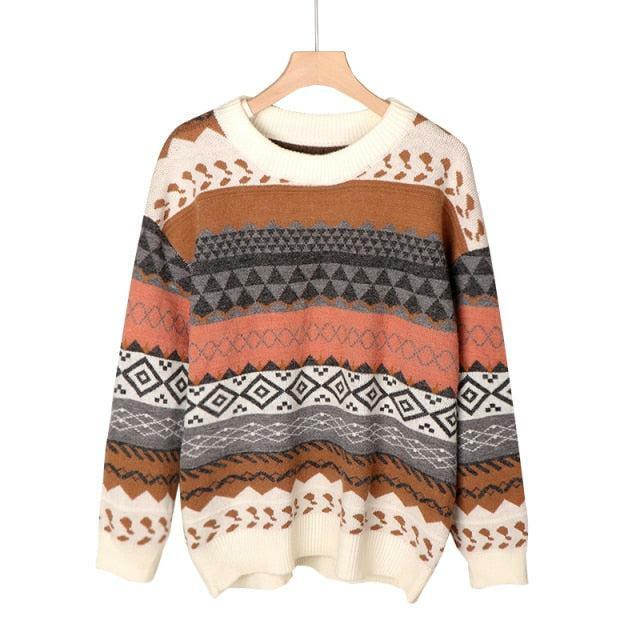 Vintage Indie Sweater - Y2K Summer, 90s Grunge, Retro 70s, Pastel Goth, Y2K Club &