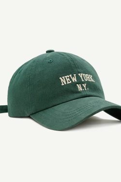 Vintage New York Cap - Y2K Summer, 90s Grunge, Retro Hip Hop, Pastel Goth, Y2K Popstar Style