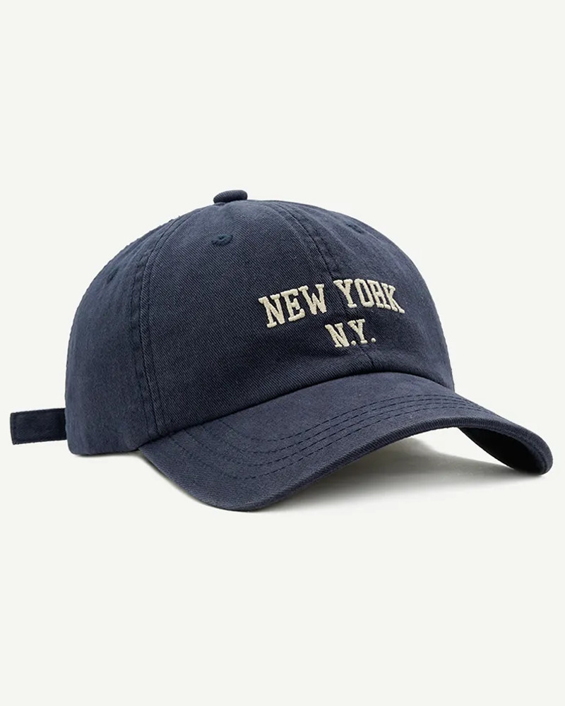 Vintage New York Cap - Y2K Summer, 90s Grunge, Retro Hip Hop, Pastel Goth, Y2K Popstar Style