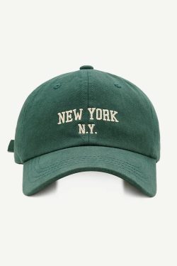 Vintage New York Cap - Y2K Summer, 90s Grunge, Retro Hip Hop, Pastel Goth, Y2K Popstar Style