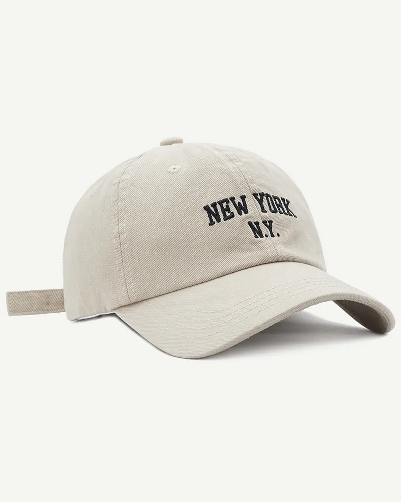 Vintage New York Cap - Y2K Summer, 90s Grunge, Retro Hip Hop, Pastel Goth, Y2K Popstar Style