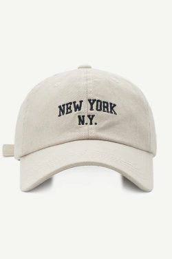 Vintage New York Cap - Y2K Summer, 90s Grunge, Retro Hip Hop, Pastel Goth, Y2K Popstar Style