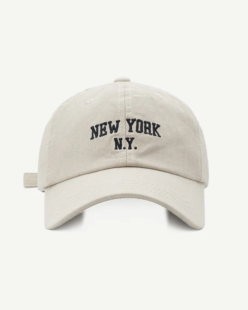 Vintage New York Cap - Y2K Summer, 90s Grunge, Retro Hip Hop, Pastel Goth, Y2K Popstar Style