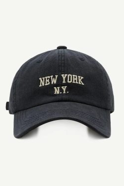 Vintage New York Cap - Y2K Summer, 90s Grunge, Retro Hip Hop, Pastel Goth, Y2K Popstar Style