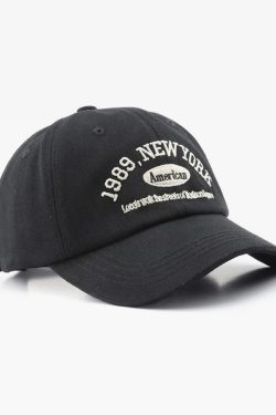 Vintage New York Hat - Y2K Summer, 90s Fashion, Grunge, Retro Style, Y2K Party & Club Outfits