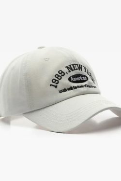 Vintage New York Hat - Y2K Summer, 90s Fashion, Grunge, Retro Style, Y2K Party & Club Outfits