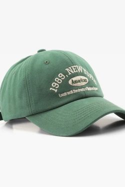 Vintage New York Hat - Y2K Summer, 90s Fashion, Grunge, Retro Style, Y2K Party & Club Outfits