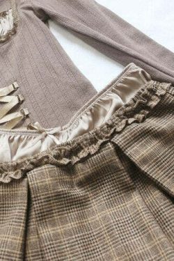 Vintage Plaid Skirt - Y2K Summer Grunge Outfit, 90s Fashion, Retro Style, Y2K Party & Club Outfits