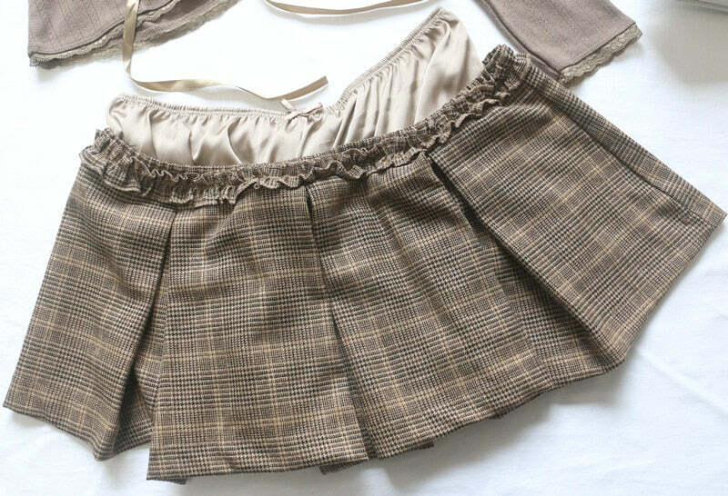 Vintage Plaid Skirt - Y2K Summer Grunge Outfit, 90s Fashion, Retro Style, Y2K Party & Club Outfits
