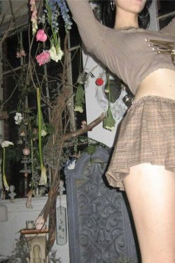 Vintage Plaid Skirt - Y2K Summer Grunge Outfit, 90s Fashion, Retro Style, Y2K Party & Club Outfits