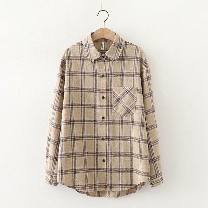 Vintage Plaid Sleeved Shirt - Y2K Summer Grunge, 90s Retro, Pastel Goth, Y2K Club Outfit