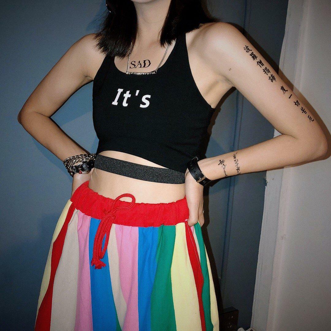 Vintage Rainbow Y2K Shorts - 90s Grunge, Retro Summer Outfits, Y2K Party & Club Fashion
