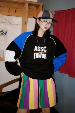 Vintage Rainbow Y2K Shorts - 90s Grunge, Retro Summer Outfits, Y2K Party & Club Fashion