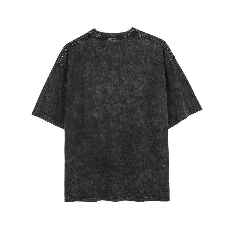 Vintage Washed 'Tomie' Oversized Tee - Y2K Grunge, 90s Fashion, Retro Summer Outfit