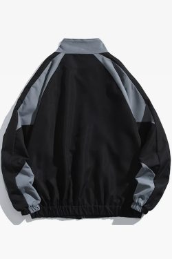 Vintage Y2K Bomber Jacket - 90s Grunge, Retro Style, Y2K Summer Outfits, Y2K Club & Party