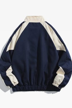 Vintage Y2K Bomber Jacket - 90s Grunge, Retro Style, Y2K Summer Outfits, Y2K Club & Party