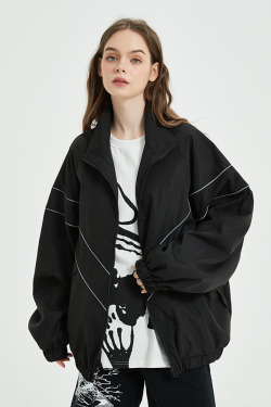 Vintage Y2K Track Jacket - 90s Grunge, Retro Summer Outfit, Y2K Fashion, Pastel Goth Style