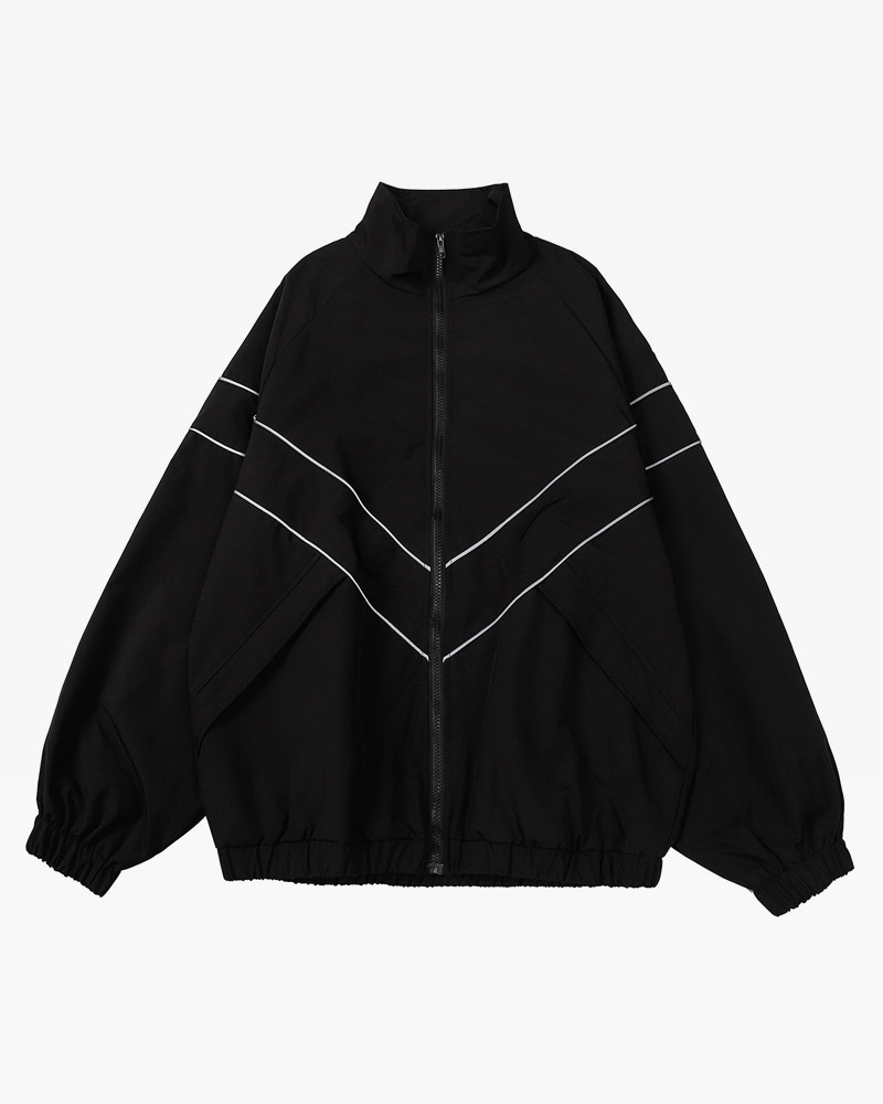 Vintage Y2K Track Jacket - 90s Grunge, Retro Summer Outfit, Y2K Fashion, Pastel Goth Style