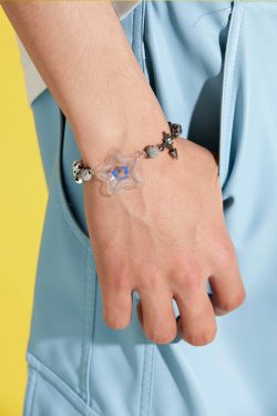 VSCH Bubble Star Bracelet - Y2K Summer, 90s Grunge, Retro Style, Pastel Goth, Y2K Popstar Access
