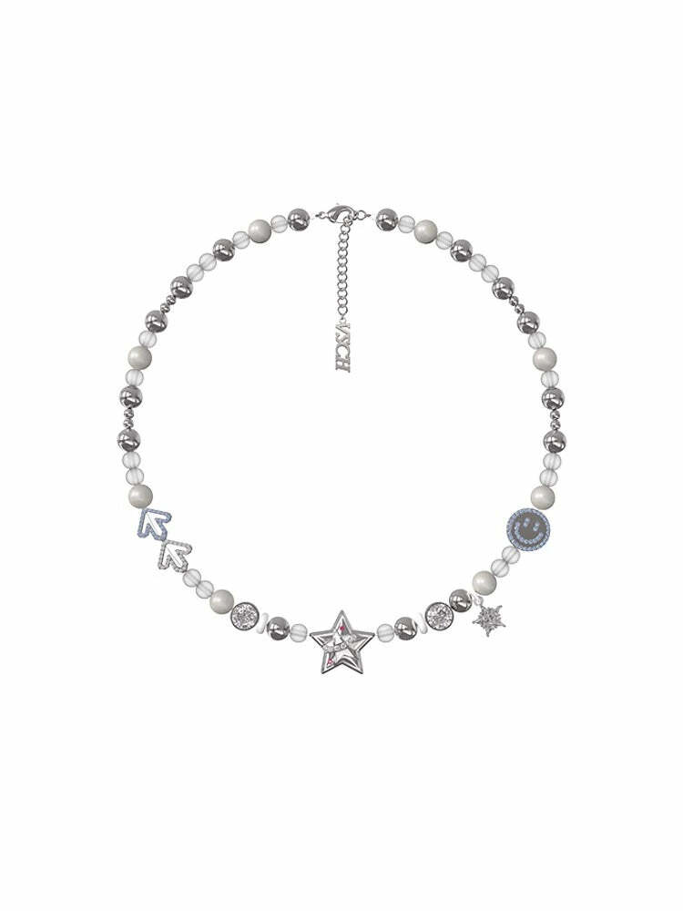 VSCH Kakumei Necklace - Y2K Grunge, 90s Retro, Pastel Goth, Y2K Party & Club Outfits
