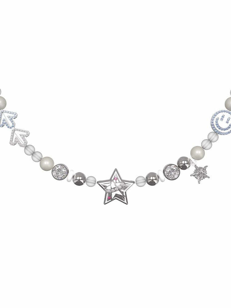 VSCH Kakumei Necklace - Y2K Grunge, 90s Retro, Pastel Goth, Y2K Party & Club Outfits