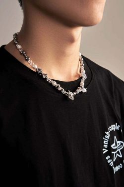 VSCH Kakumei Necklace - Y2K Grunge, 90s Retro, Pastel Goth, Y2K Party & Club Outfits
