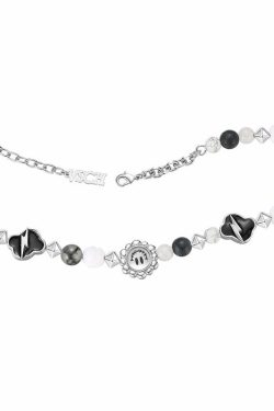 VSCH Lightning Necklace - Y2K Grunge, 90s Retro, Pastel Goth, Y2K Popstar, Summer Y2K
