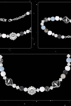 VSCH Lightning Necklace - Y2K Grunge, 90s Retro, Pastel Goth, Y2K Popstar, Summer Y2K