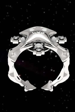 VSCH Lucky Star Spin Ring - Y2K & 90s Fashion, Grunge, Retro, Pastel Goth, Hip Hop, Party Out