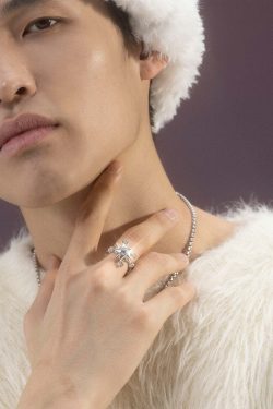 VSCH Lucky Star Spin Ring - Y2K & 90s Fashion, Grunge, Retro, Pastel Goth, Hip Hop, Party Out