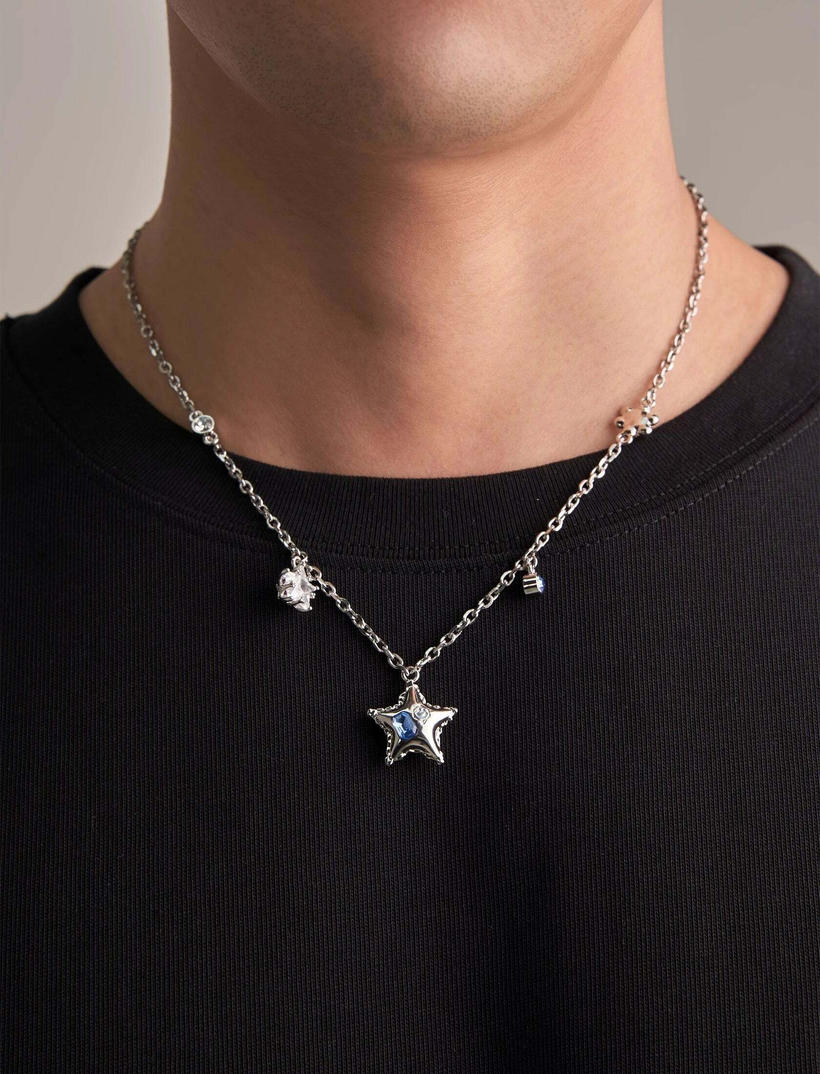 VSCH Twinkle Necklace - Y2K Summer, 90s Grunge, Retro 90s, Pastel Goth, Y2K Party