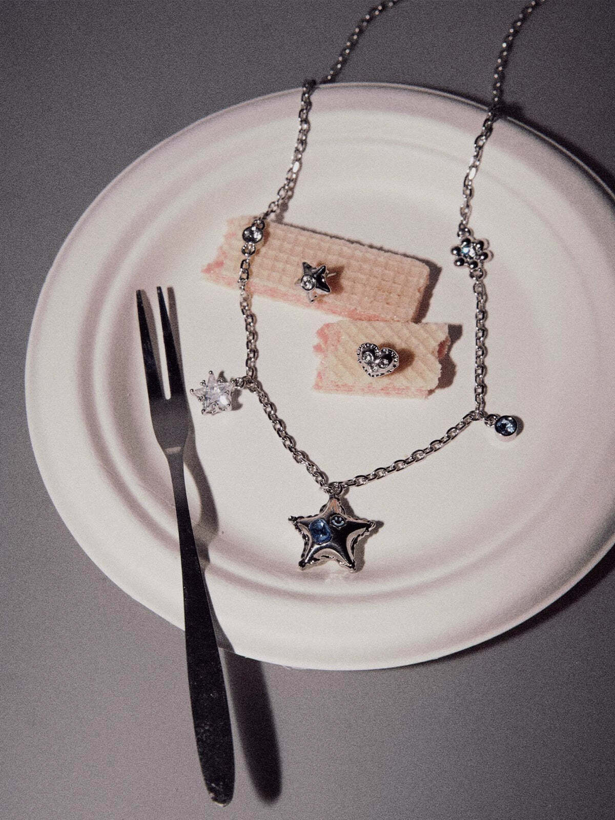 VSCH Twinkle Necklace - Y2K Summer, 90s Grunge, Retro 90s, Pastel Goth, Y2K Party