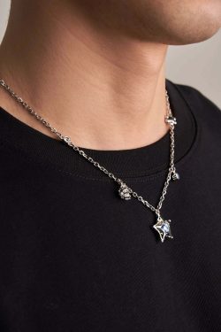 VSCH Twinkle Necklace - Y2K Summer, 90s Grunge, Retro 90s, Pastel Goth, Y2K Party
