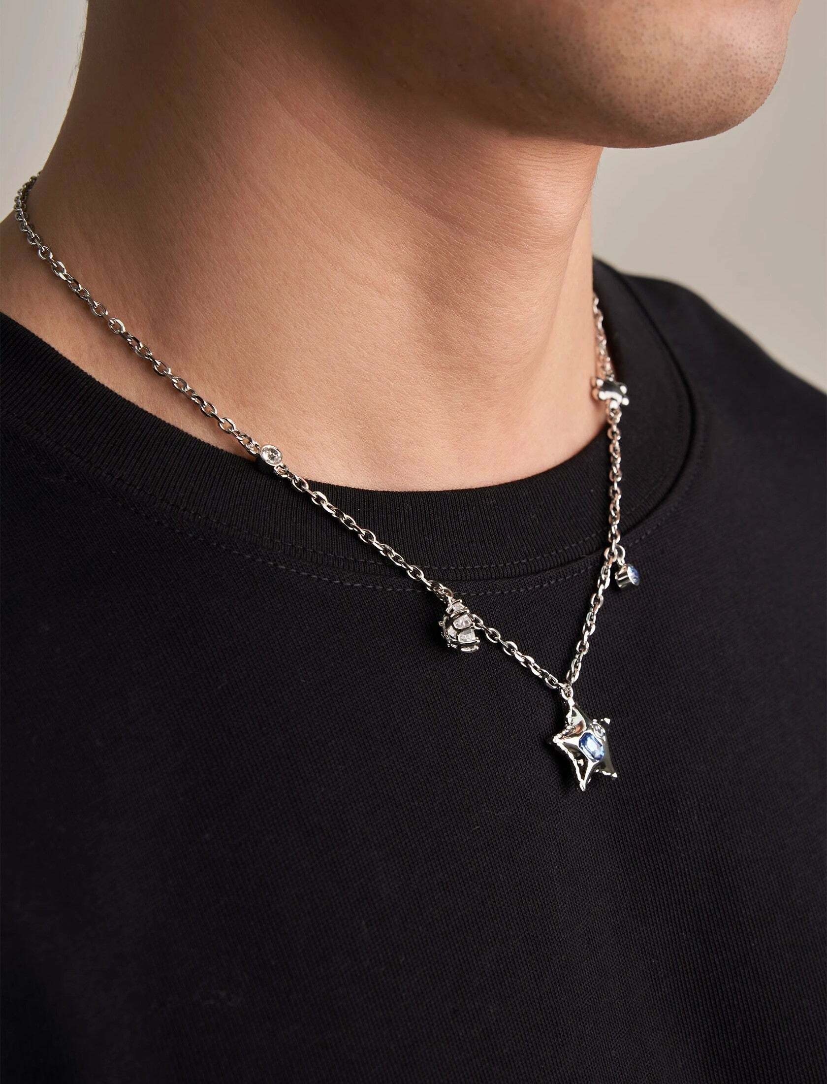 VSCH Twinkle Necklace - Y2K Summer, 90s Grunge, Retro 90s, Pastel Goth, Y2K Party