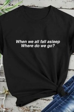 Where Do We Go T-Shirt � Y2K Summer, 90s Grunge, Retro, Pastel Goth, Y2K Pop