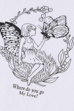 Where Do You Go My Love' Y2K Crop Top - 90s Grunge, Retro, Summer, Party & Club Outfits