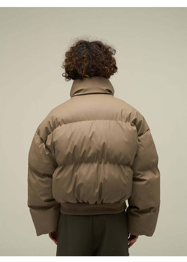 WLEXT Y2K Layered Puffer Jacket - Retro 90s Grunge, Summer Outfits, and Pastel Goth Fashion