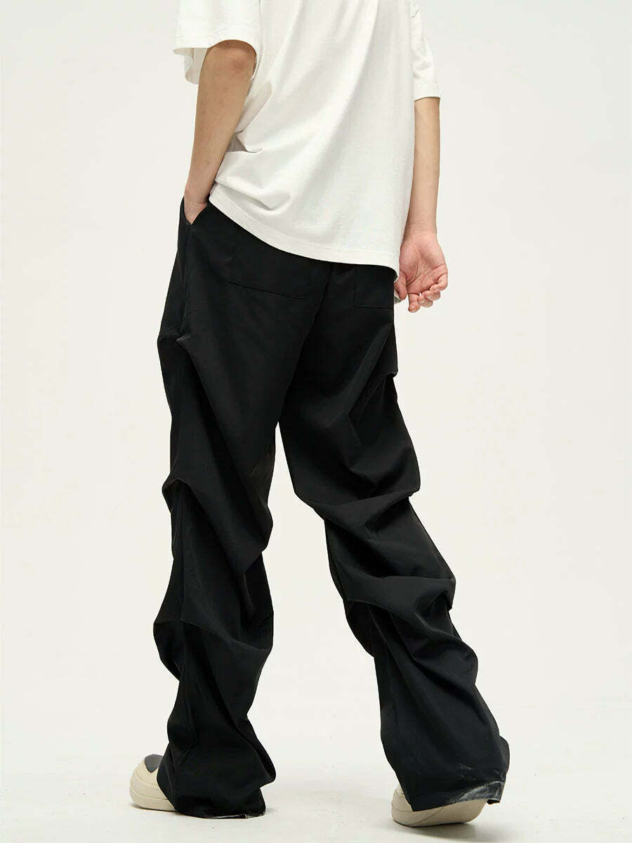 WLNEXT Ruched Pants - Y2K Summer & 90s Grunge Fashion, Retro Y2K Club & Party Outfits