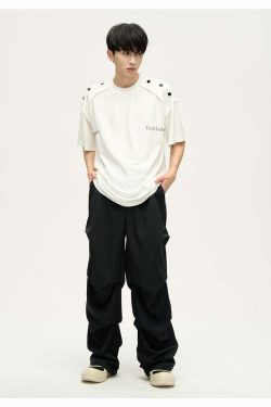 WLNEXT Ruched Pants - Y2K Summer & 90s Grunge Fashion, Retro Y2K Club & Party Outfits
