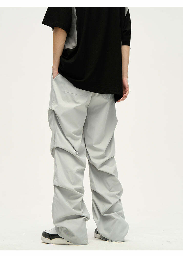 WLNEXT Ruched Pants - Y2K Summer & 90s Grunge Fashion, Retro Y2K Club & Party Outfits