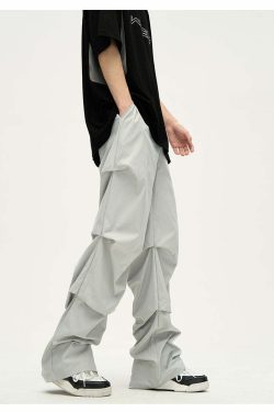 WLNEXT Ruched Pants - Y2K Summer & 90s Grunge Fashion, Retro Y2K Club & Party Outfits