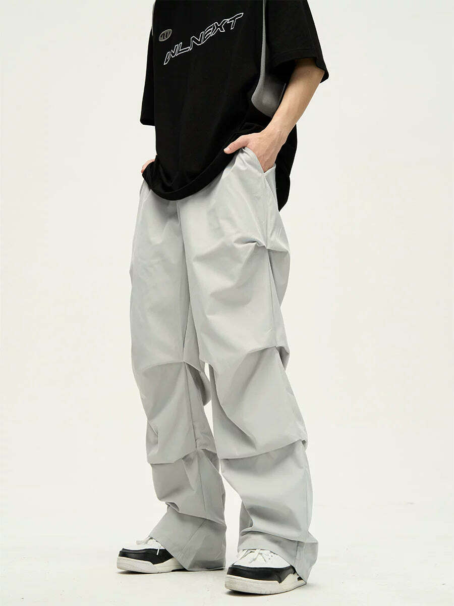 WLNEXT Ruched Pants - Y2K Summer & 90s Grunge Fashion, Retro Y2K Club & Party Outfits