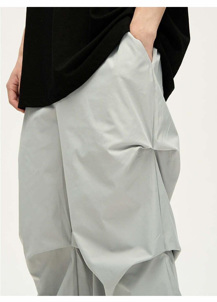 WLNEXT Ruched Pants - Y2K Summer & 90s Grunge Fashion, Retro Y2K Club & Party Outfits