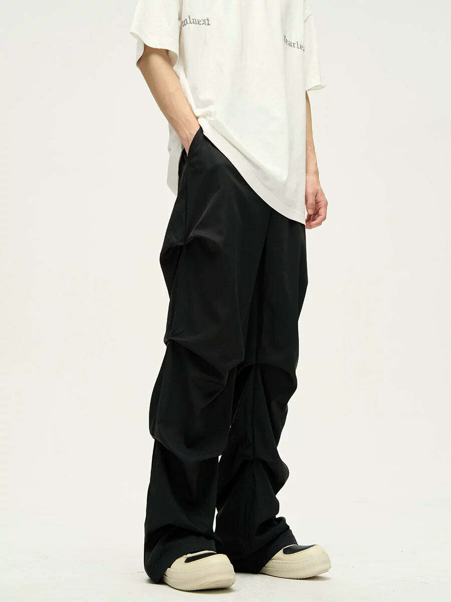 WLNEXT Ruched Pants - Y2K Summer & 90s Grunge Fashion, Retro Y2K Club & Party Outfits