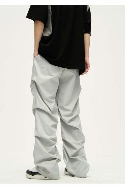 WLNEXT Ruched Pants - Y2K Summer & 90s Grunge Fashion, Retro Y2K Club & Party Outfits