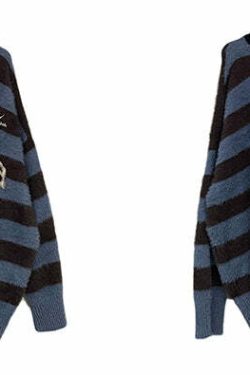 WLNEXT Y2K Collared Sweater - Retro 90s Grunge, Summer Outfits, Pastel Goth Fashion