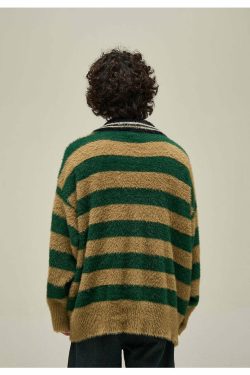 WLNEXT Y2K Collared Sweater - Retro 90s Grunge, Summer Outfits, Pastel Goth Fashion