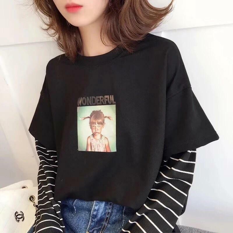 Wonderful Striped Sweatshirt - Y2K Summer, 90s Grunge, Retro, Pastel Goth, Y2K Club Out