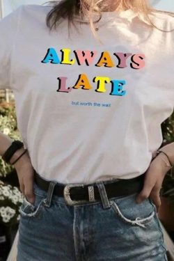 Worth the Wait T-Shirt ??? - Y2K Summer, 90s Grunge, Retro, Pastel Goth, Hip Hop